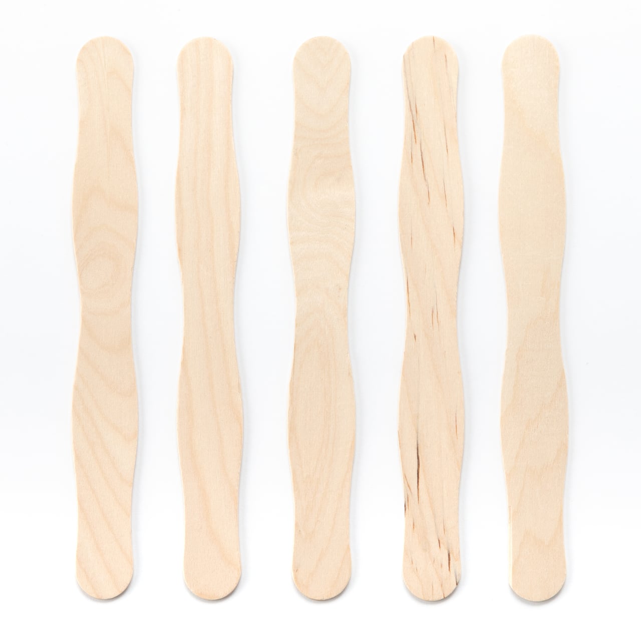 Wavy Jumbo Wood Craft Sticks by Creatology®
